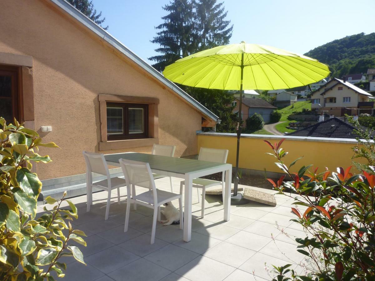 La Tete Au Soleil Apartment ซูลซมัตต์ ภายนอก รูปภาพ